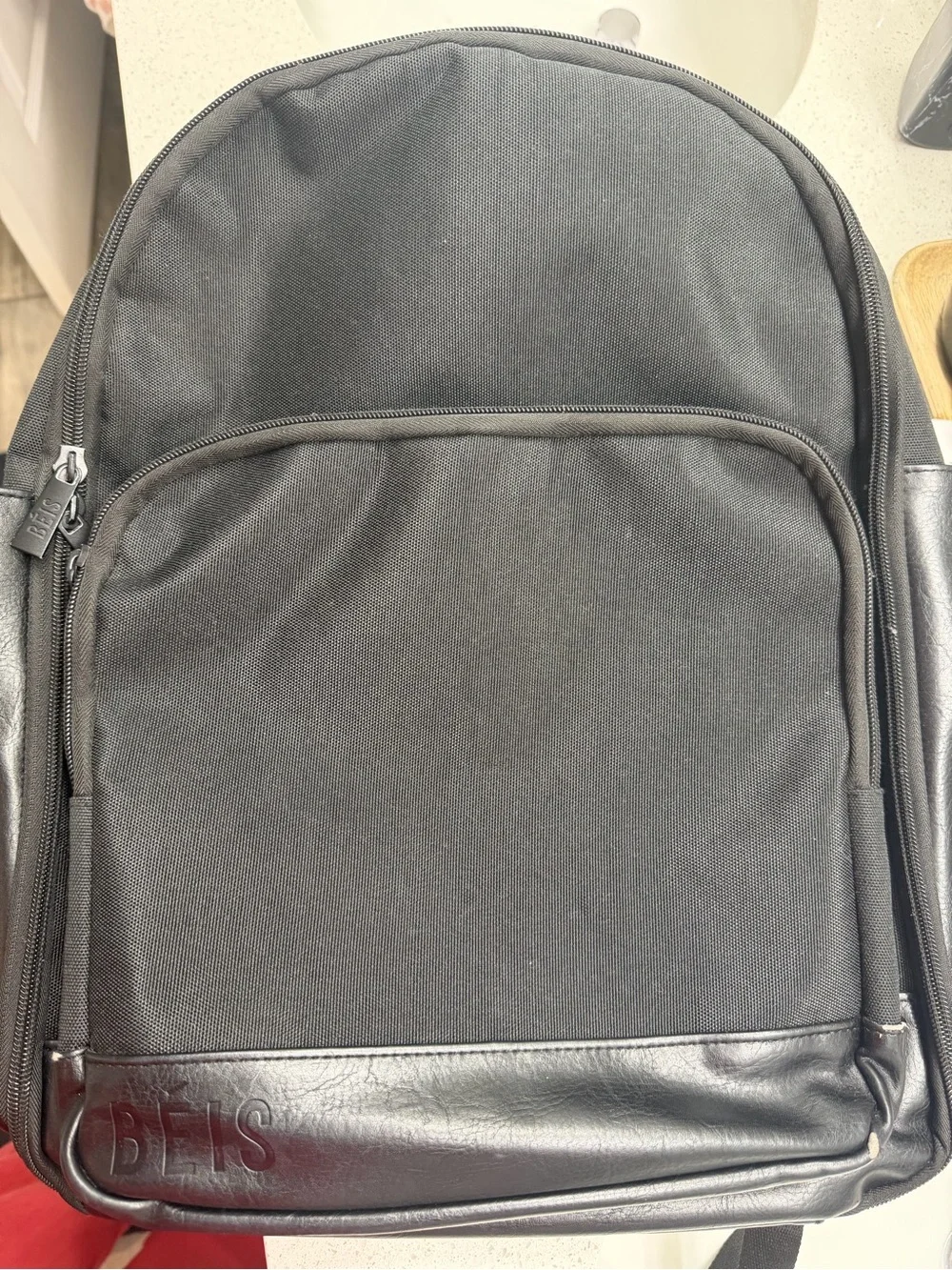 BEIS Black Backpack